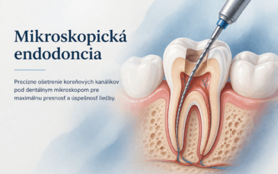 Porovnanie zákrokov mikroskopická endodoncia a mikroskopická reendodoncia